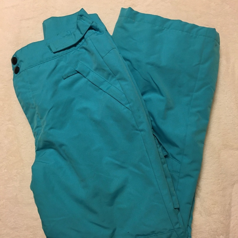 Slalom snow pants. Aqua 10/12